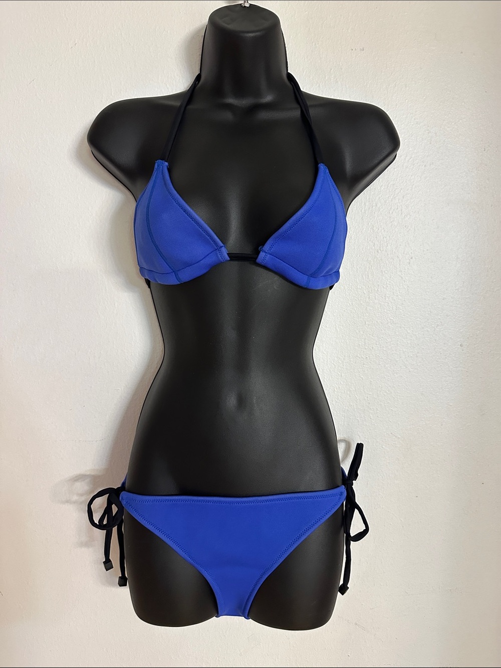 triangl swimwear Royal Blue Triangle Tie-Side Bikini